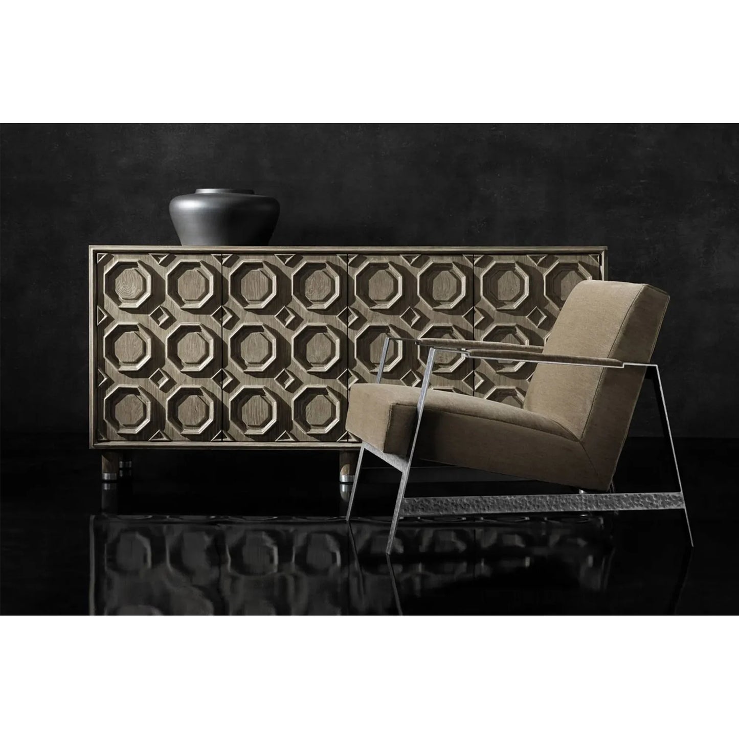 Bernhardt Alhambra Buffet in sideboard, lifestyle setting