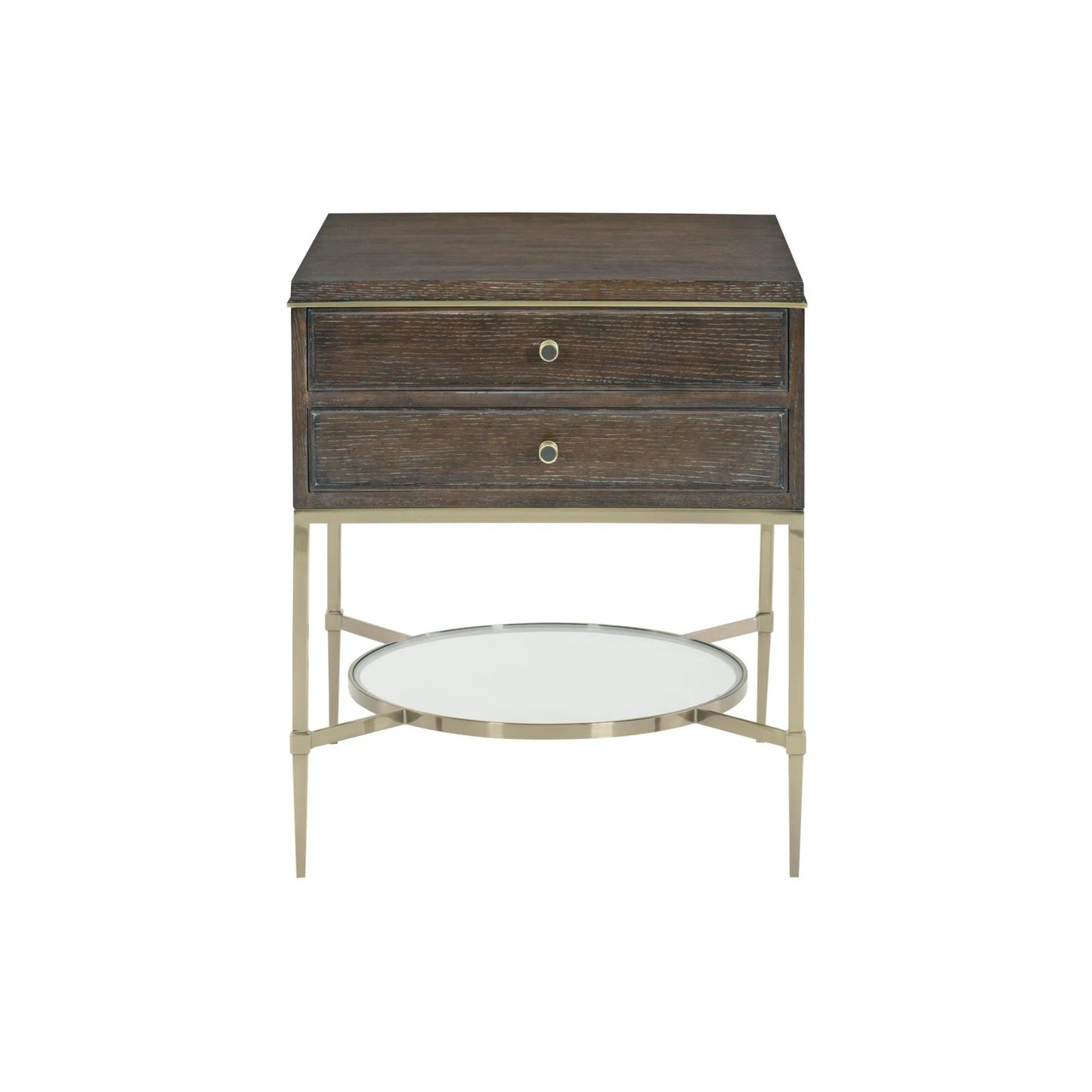 Bernhardt Clarendon Bedside Table, front view