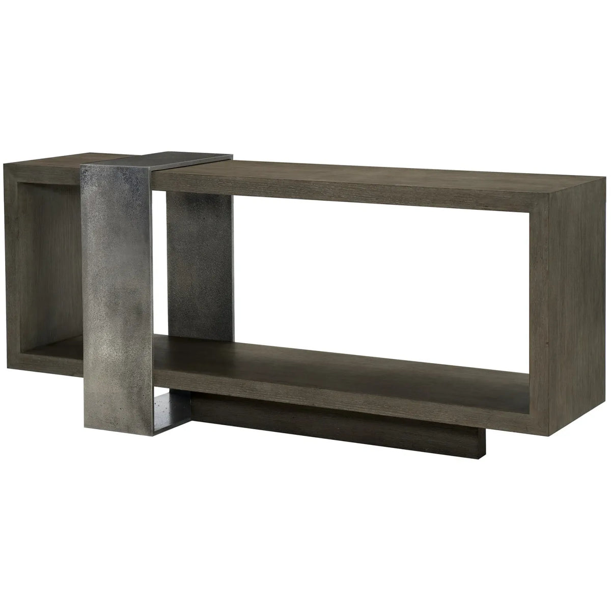 Bernhardt Linea Console Table, angled view