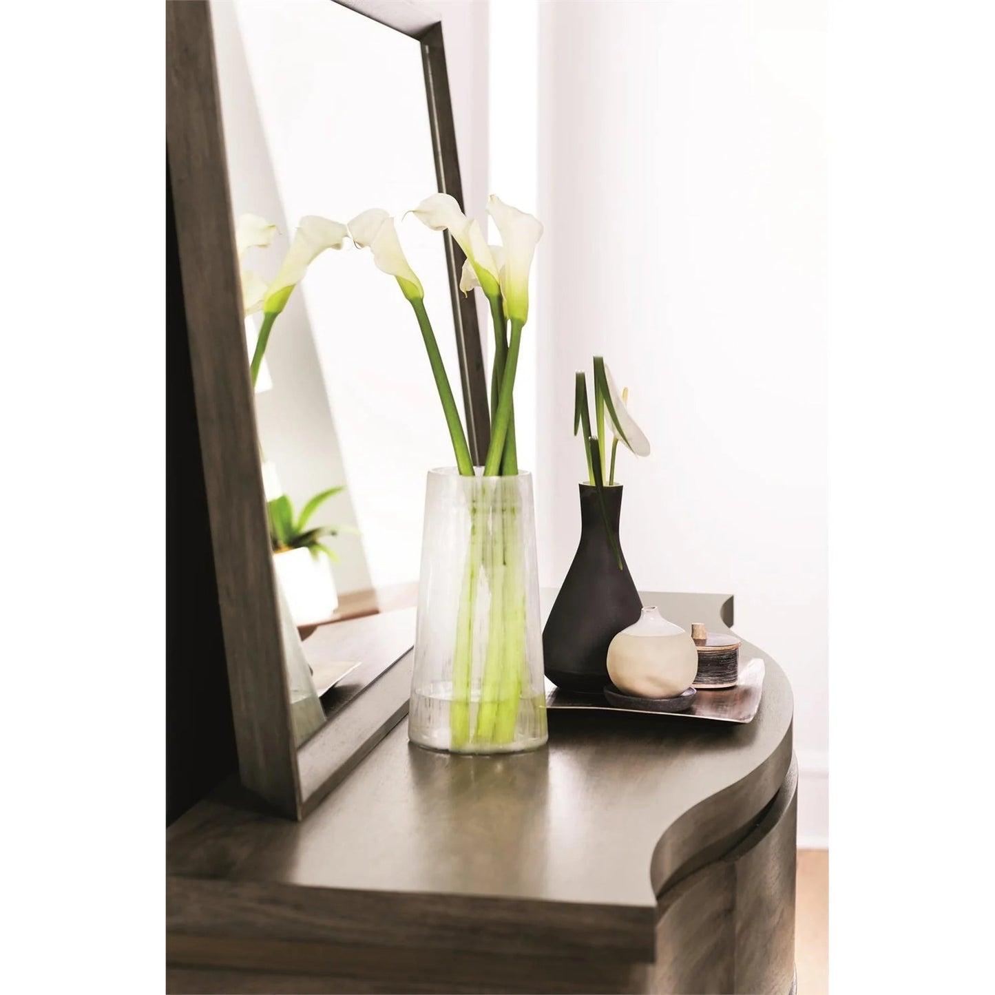 Bernhardt Profile Mirror, lifestyle setting