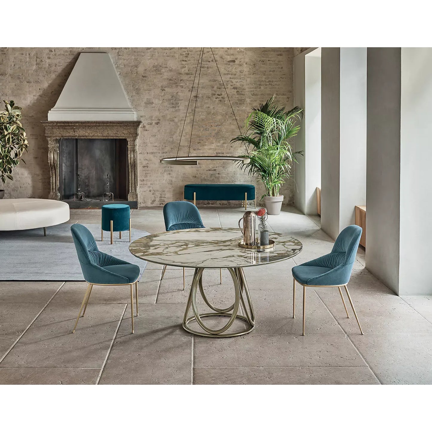 Louis Round Dining Table