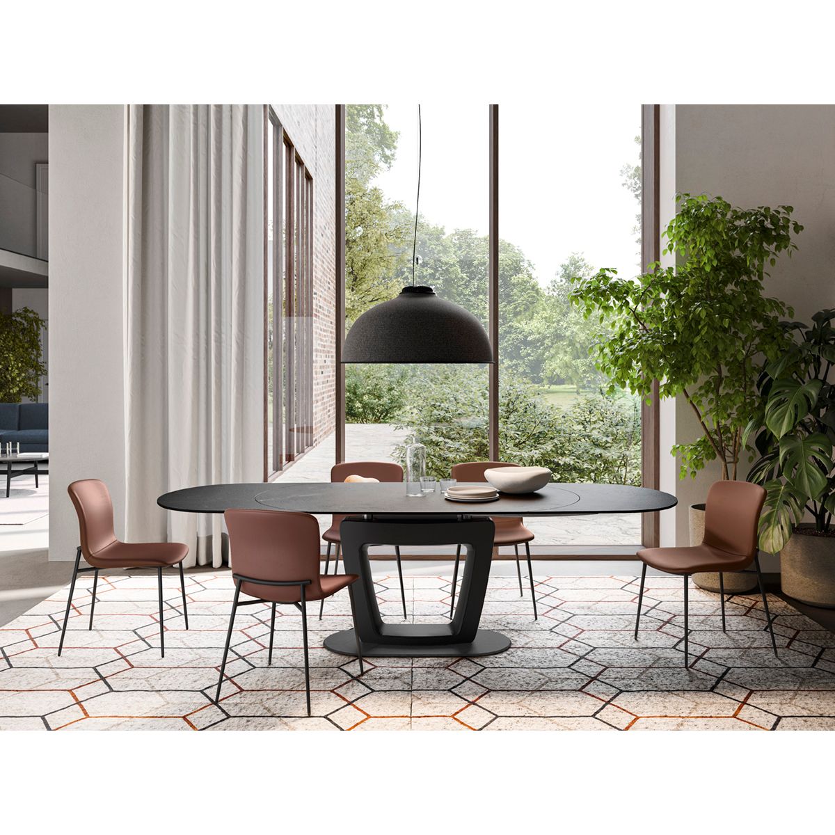 Orbital Extension Dining Table