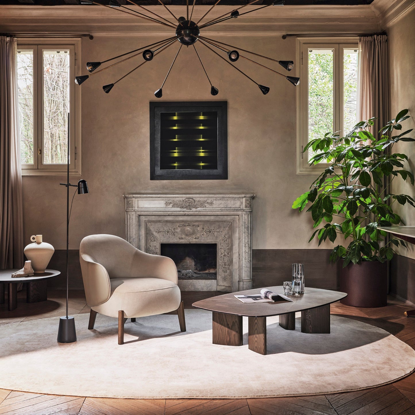 Sandy Rectangle Coffee Table