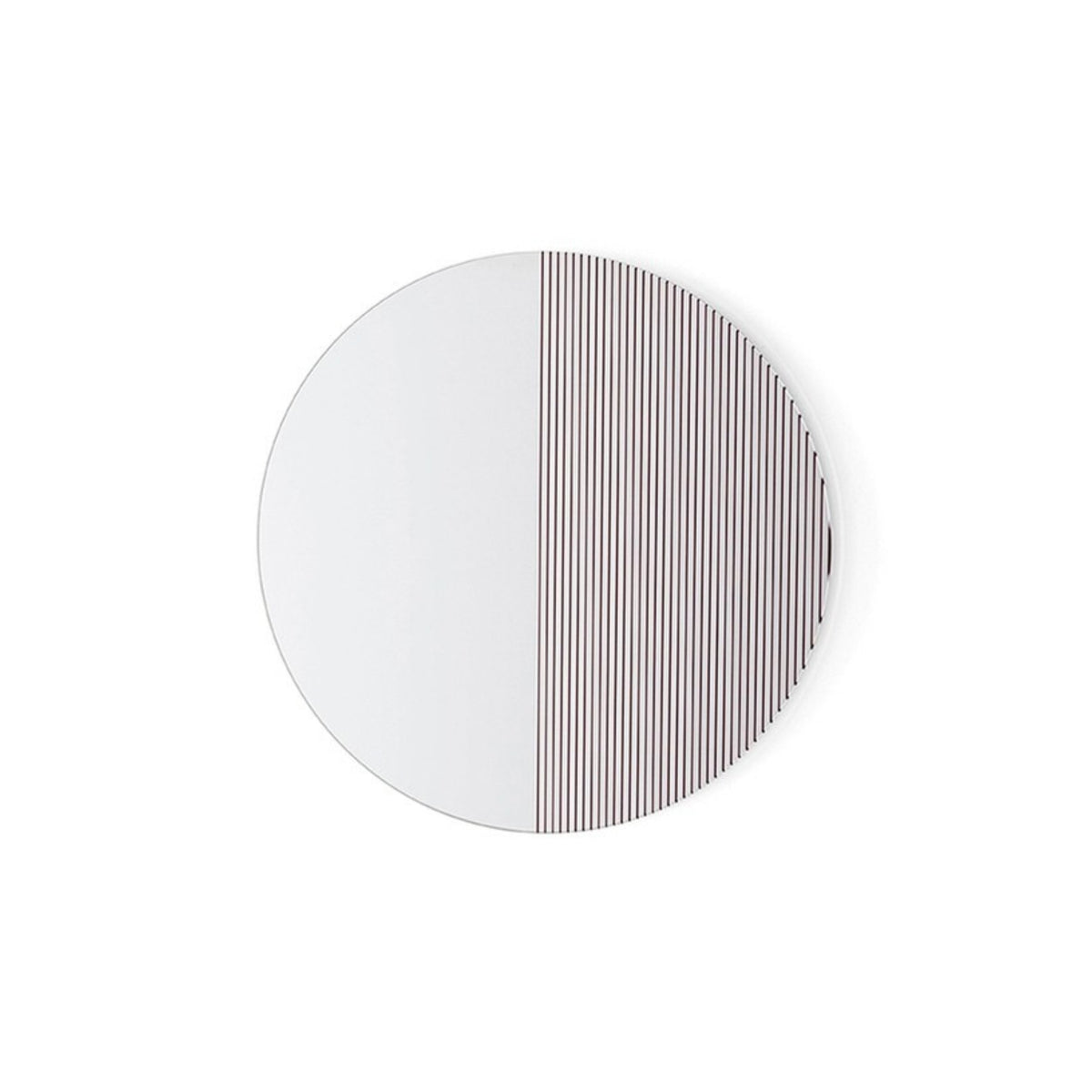 Calligaris Trame Mirror in circle, front view