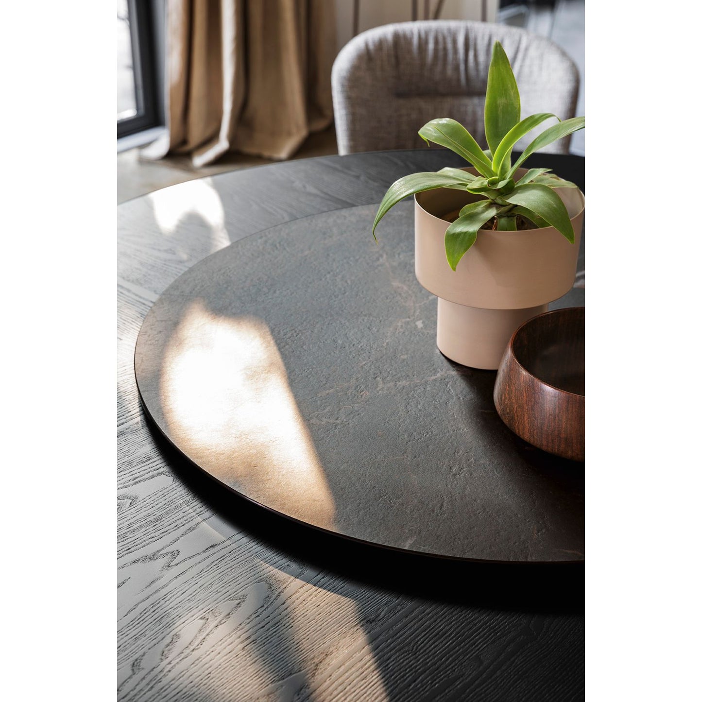 Twins Round Dining Table