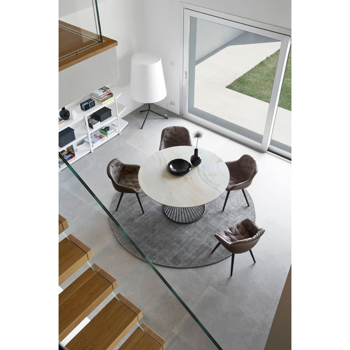 Vortex Round Dining Table