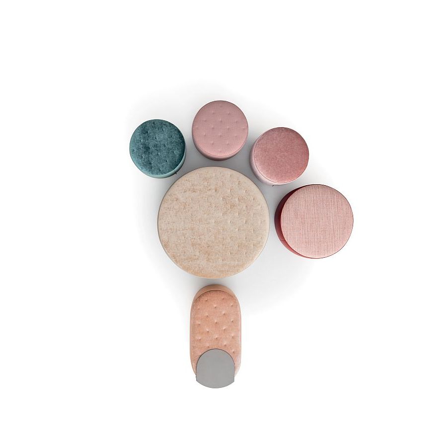 Clip Oval Ottoman