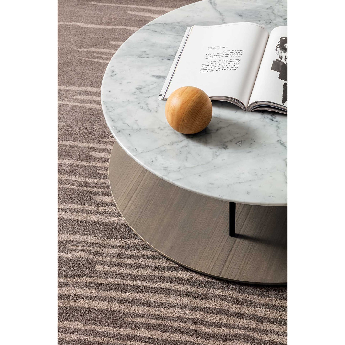 Staker Round Coffee Table