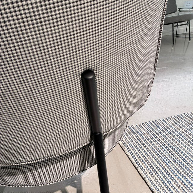 Coco Armchair - Matt Black/Pixel