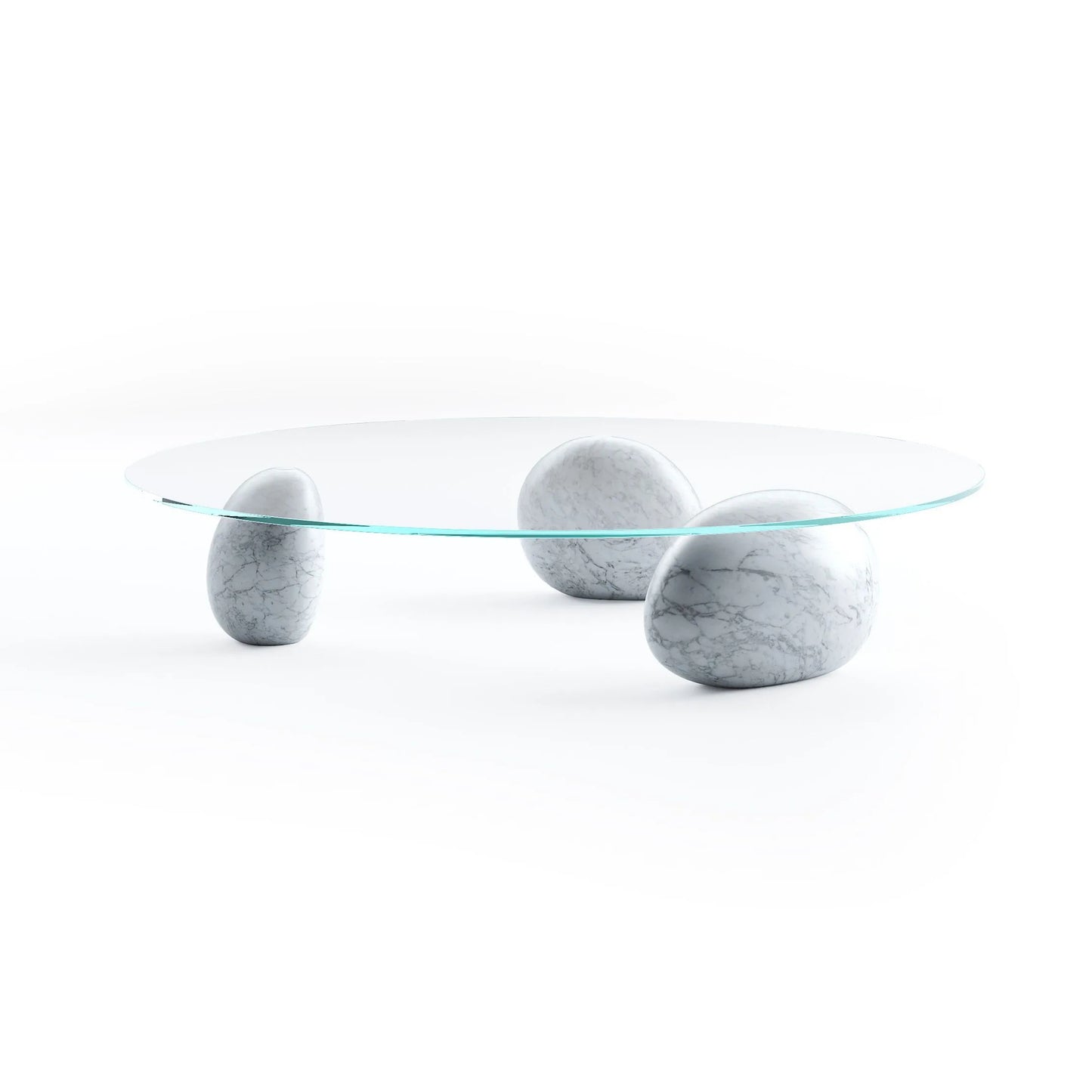 Lapis Glass Coffee Table
