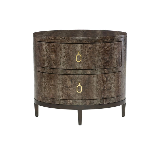 Jet Set Oval Nightstand