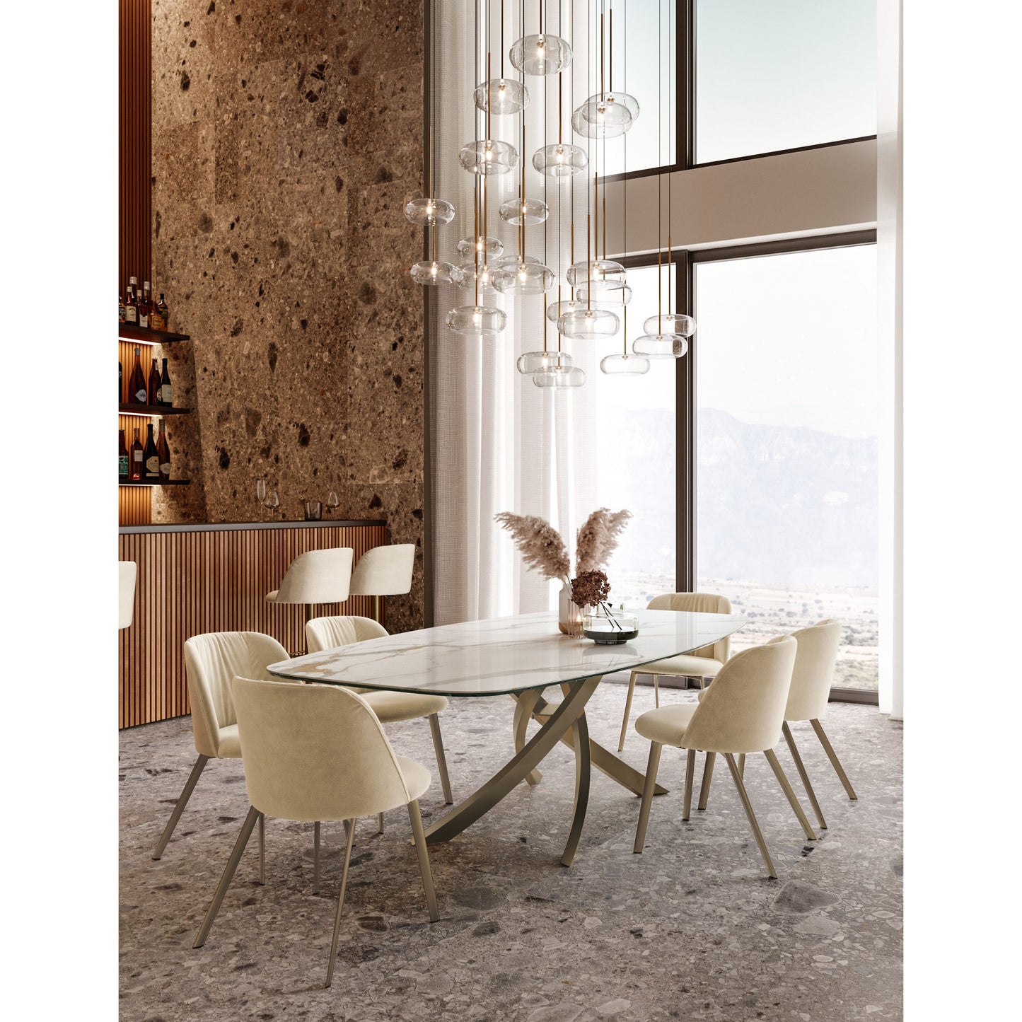 Artistico Fixed Dining Table