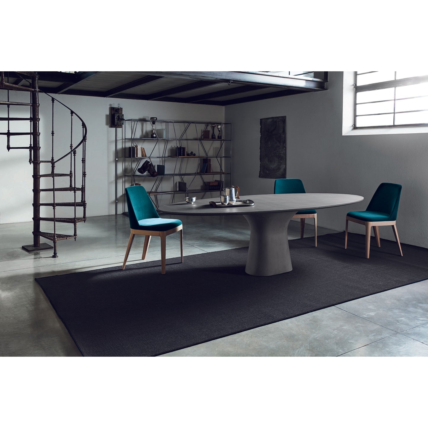 Podium Fixed Dining Table