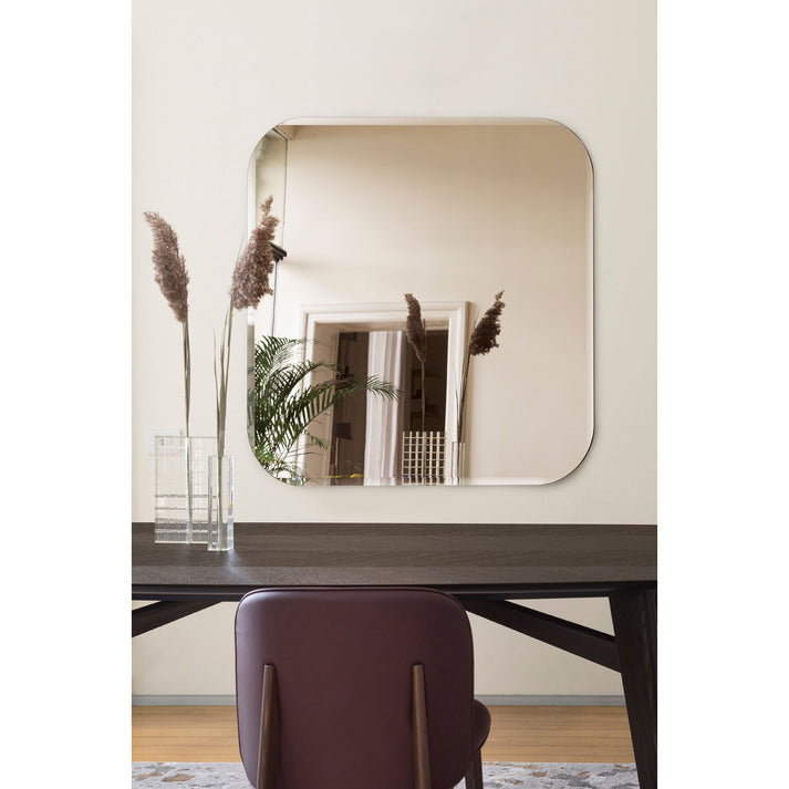Bevel Square Mirror – Voyager Interiors