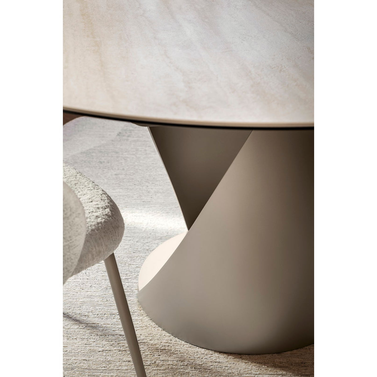 Cyclone Table Dwr Cyclone Extension Dining Table – Voyager Interiors