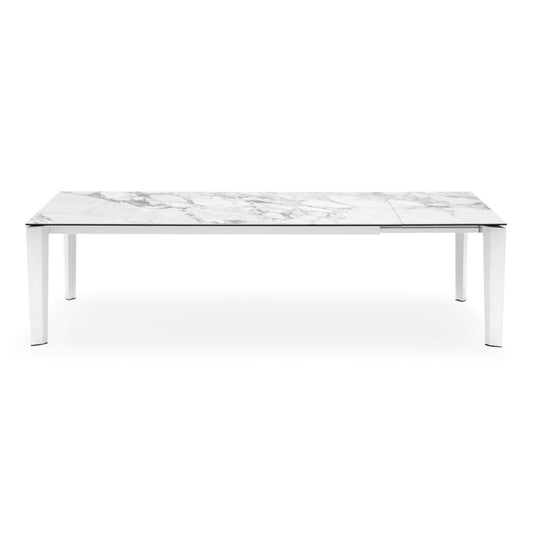 Delta Extension Dining Table - White