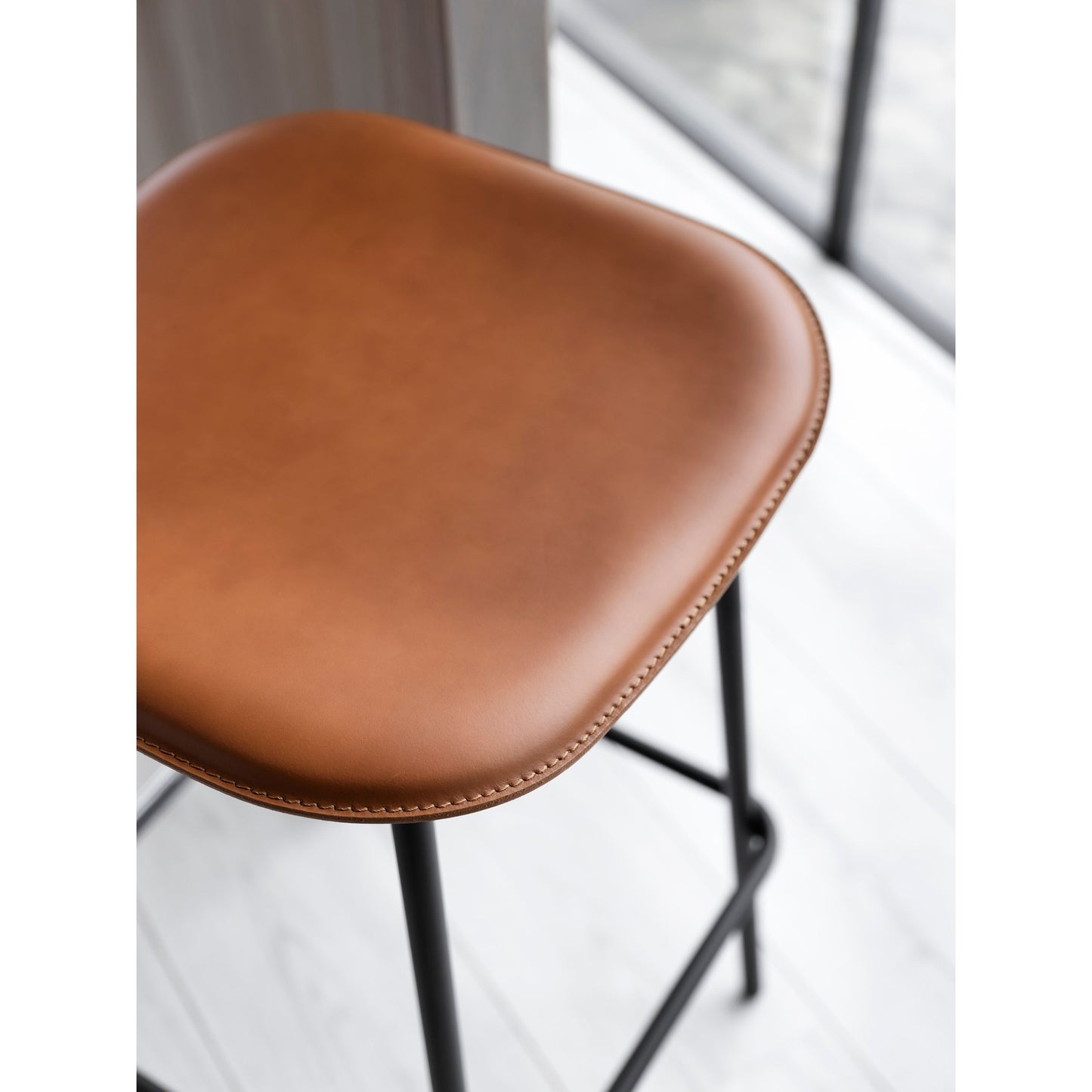 Fifties Backless Stool