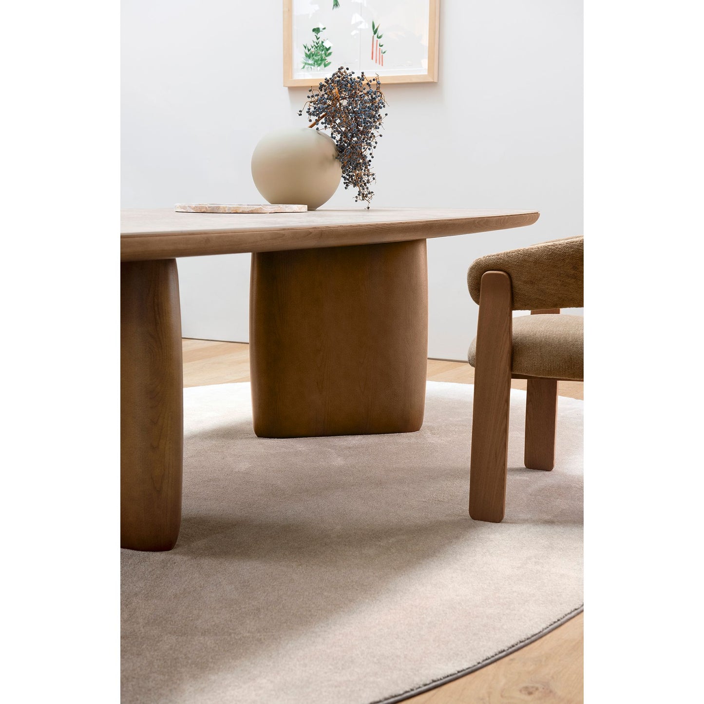 Riverstone Fixed Dining Table