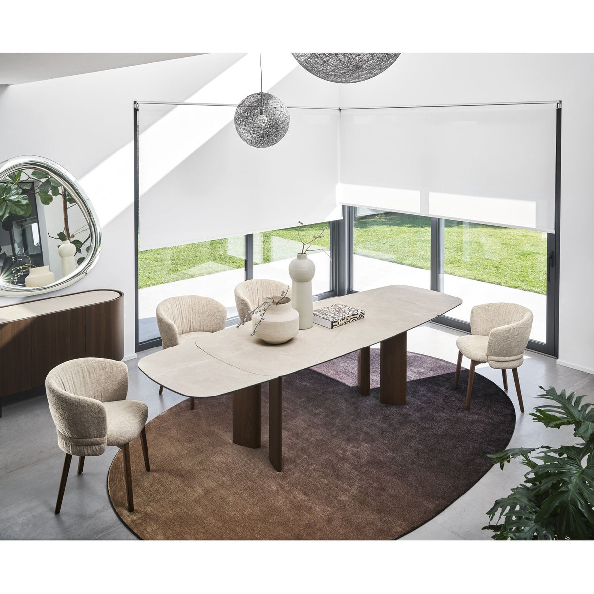 Sandy Extension Dining Table – Voyager Interiors