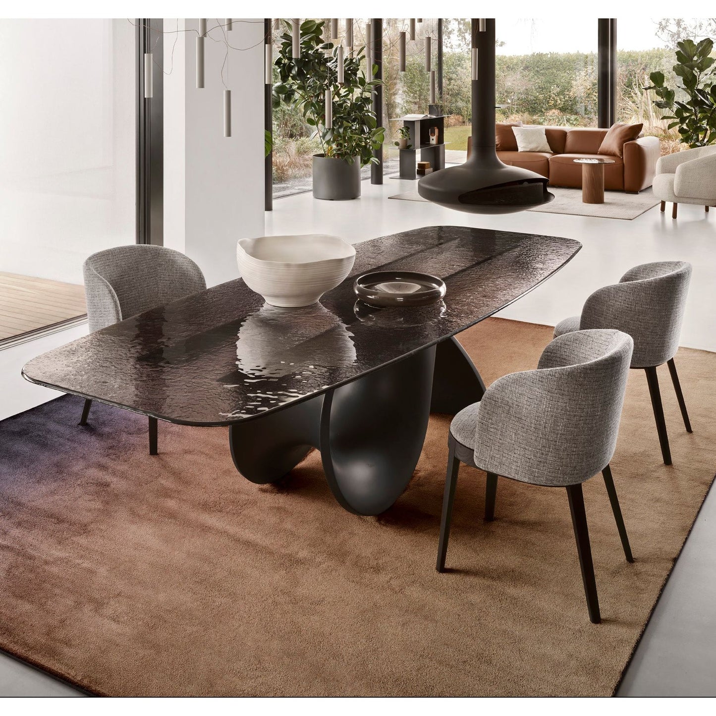 Seashell Fixed Dining Table