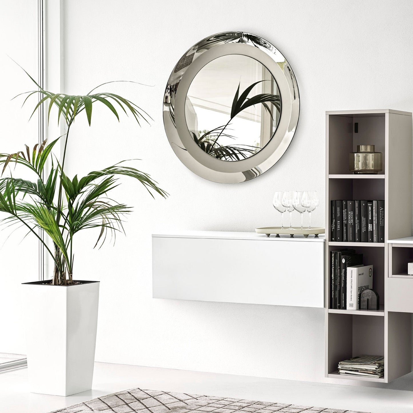 Surface Round Mirror