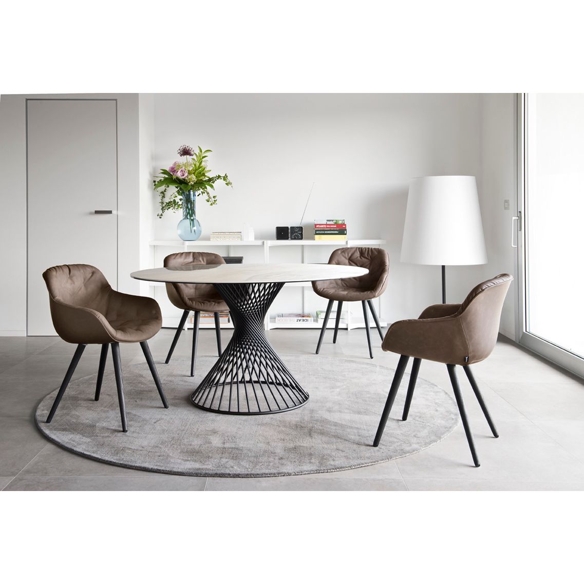Vortex Round Dining Table