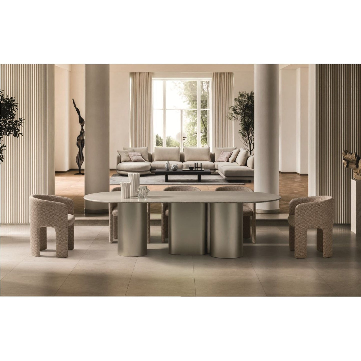 Arcade Fixed Dining Table