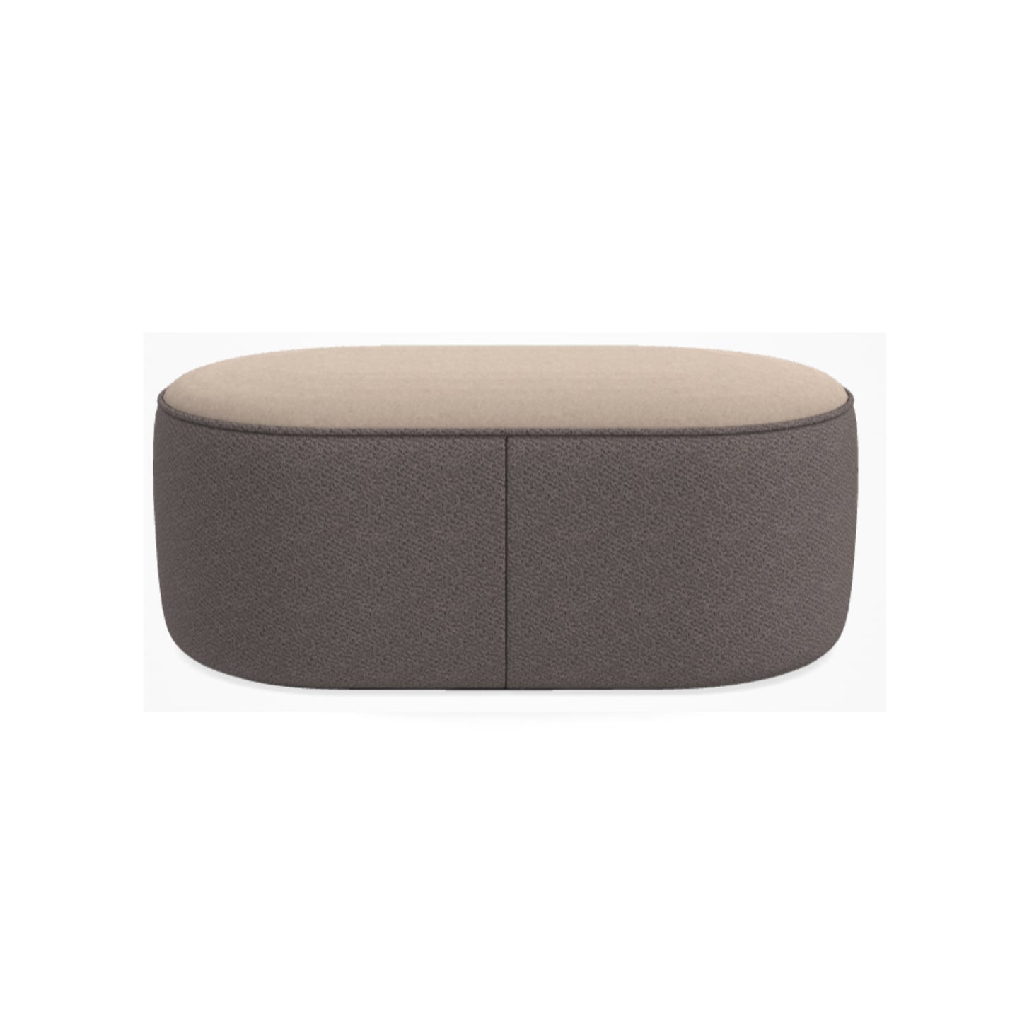 Clip Oval Ottoman
