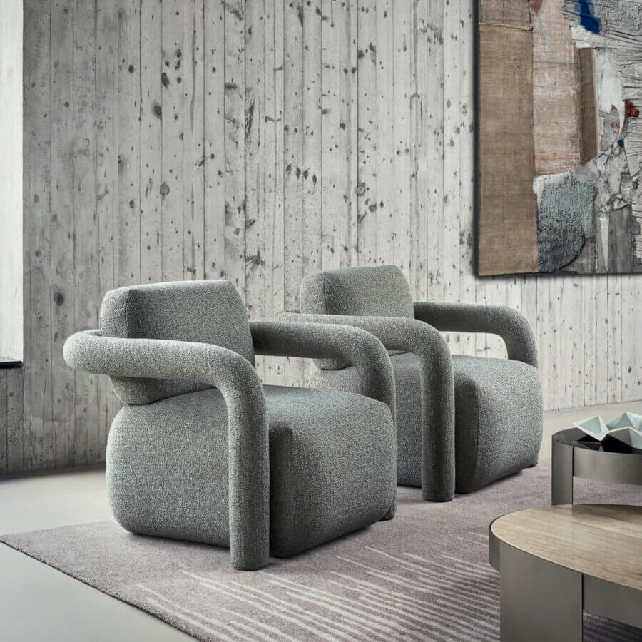 Hairpin Armchair